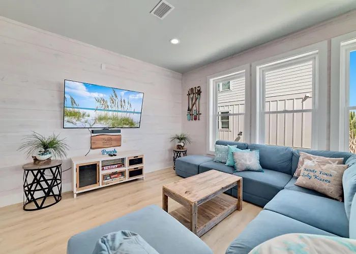 New Coastal W/ Gulf View, Shared Pool Holiday home Gulf Shores
